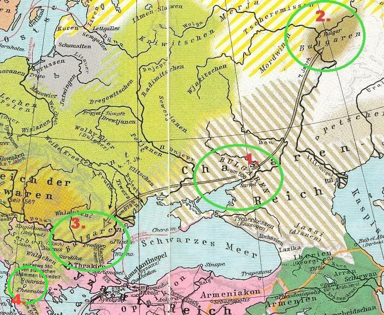 Bulgarien 6.-7.Jahrhundert