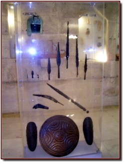 Kruje Museum Illyrische Waffen