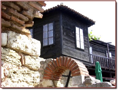 Bulgarien Nesebar Wiedergeburtsstilhaus