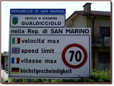 San Marino_Grenze