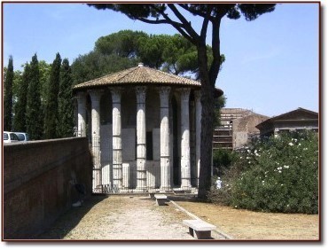 Rom Tempel des Hercules Victor