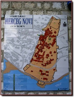Herceg Novi Stadtplan