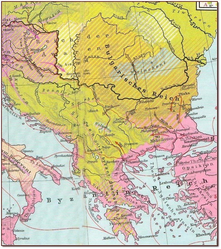 Bulgarien 8. Jahrhundert