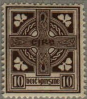 Briefmarke Keltenkreuz